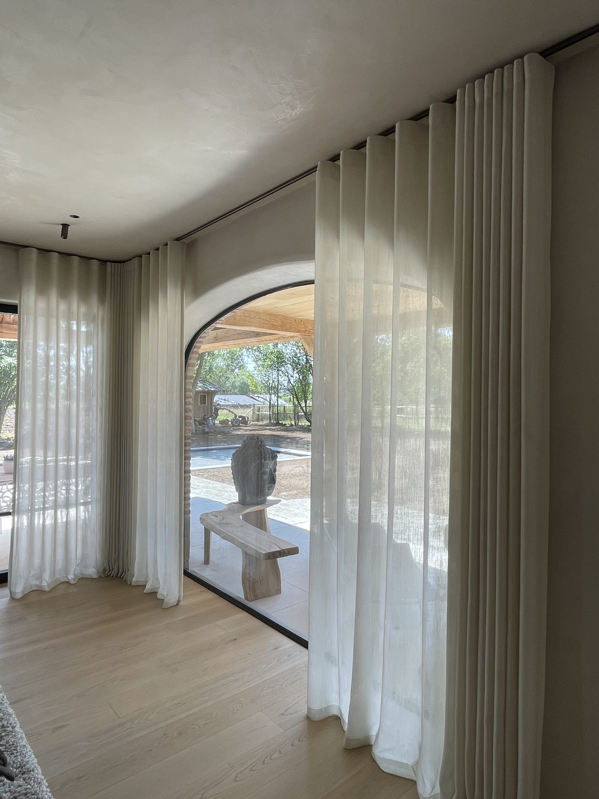 doorzichtige gordijnen